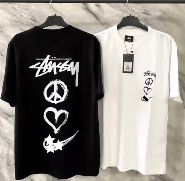  Áo stussy - họa tiết 3 logo 