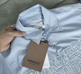  Áo Sơ mi Burberry xanh 