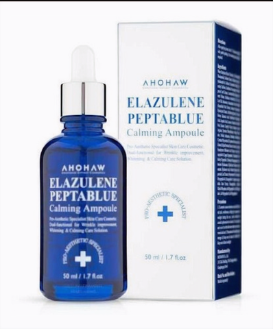  Tinh chất dưỡng đặc trị lão hoá Elazulene Peptablue Calming Ampoule 