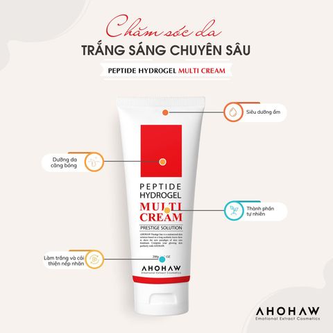  Ahohaw Peptide Multi Cream - Kem Dưỡng Da Đa Chức Năng ( 200g ) 