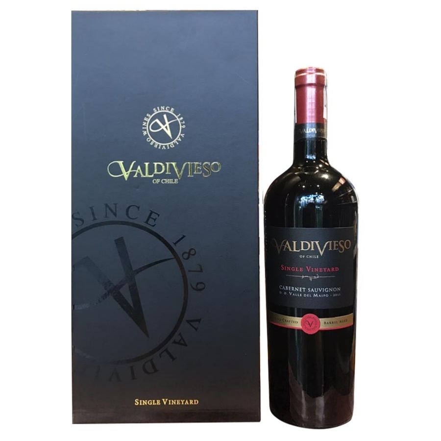 HỘP 1 CHAI RƯỢU VANG CHILE - VALDIVIESO SINGLE VINEYARD 750ml