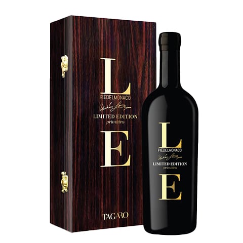 HỘP SƠN MÀI VANG ĐỎ Ý - LE LIMITED EDITION PRIMITIVO 750ml