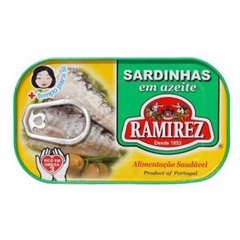 Cá mòi ngâm dầu oliu Ramirez 125g - Ramirez sardines in olive oil (125g)