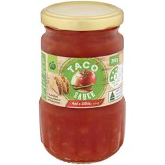 Sốt Taco không cay Woolworths 240g