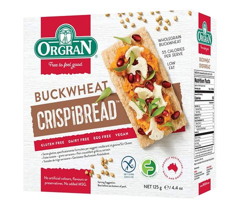 Bánh cracker kiều mạch Orgran - Buckwheat Crispbread Hộp 125g