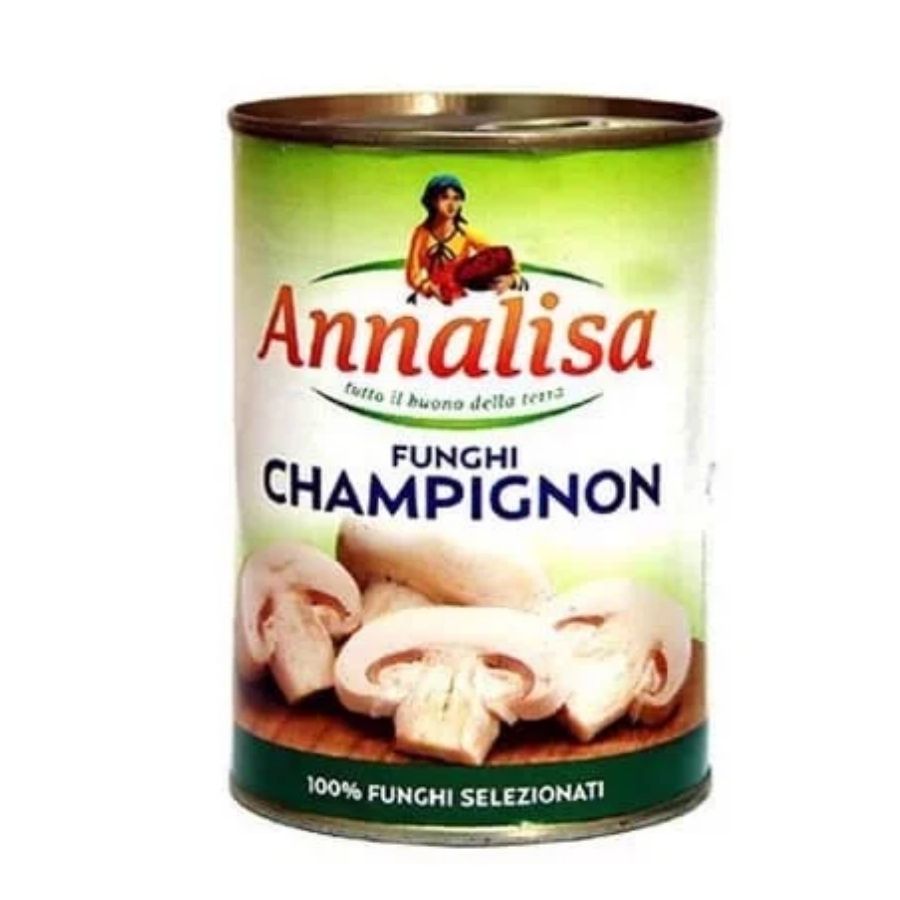 Nấm Champignons cắt lát Annalisa - 400g