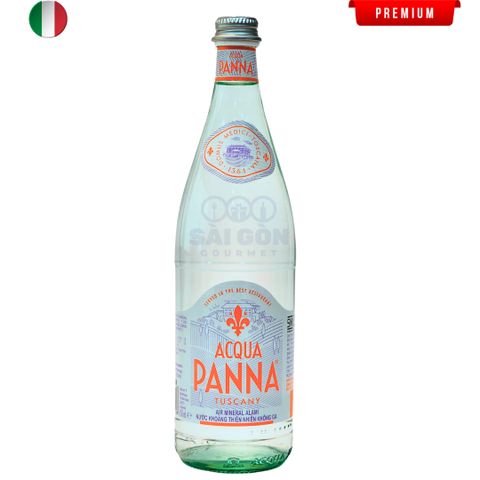 NƯỚC KHOÁNG THIÊN NHIÊN KHÔNG GA ACQUA PANNA 500 ml (chai thủy tinh)