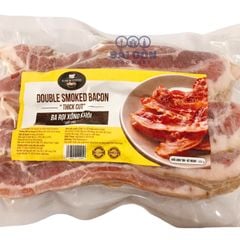 Ba Rọi Xông Khói Cắt dày Kobi 500g- Double smoked Bacon 