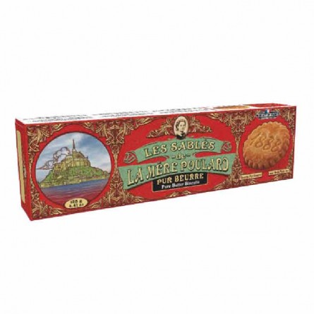 Bánh quy bơ - La Mère Poulard 135g - Pure Butter Large Biscuits