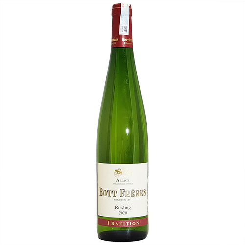 Vang trắng Pháp  BOTT FRÈRES TRADITION RIESLING 2020