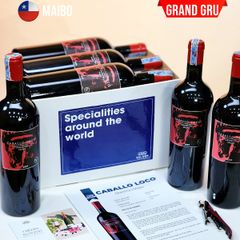 Vang Đỏ Chile GRAND CRU MAIPO - BOX 6