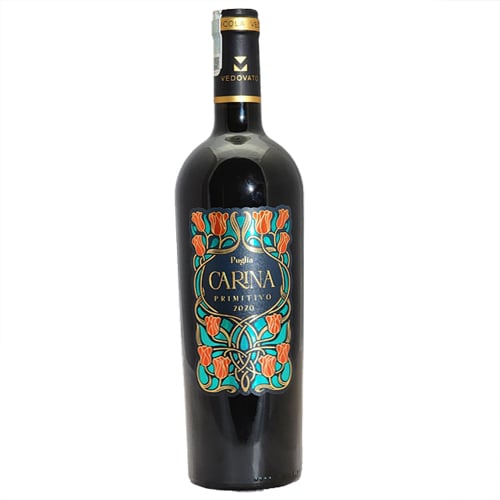 Vang đỏ Italy CARINA PRIMITIVE