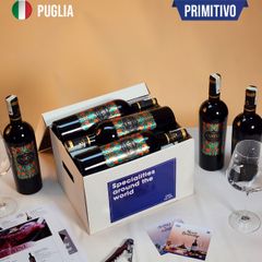 VANG ĐỎ ITALY CARINA PRIMITIVE COLLECTION 2020 - BOX 6