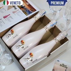 Vang Sparkling Italy CAVATINA PREMIUM MOSCATO PEACH BOX 3