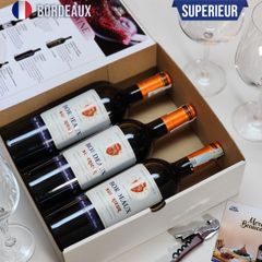 Vang đỏ Pháp BORDEAUX SUPERIEUR - BOX 3