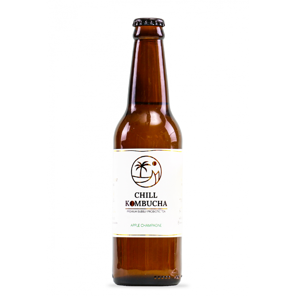 TRÀ LÊN MEN VỊ TÁO - CHILL APPLE CHAMPAGNE - KOMBUCHA (330ml)