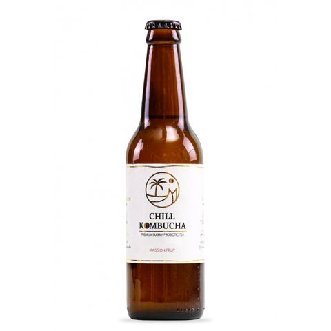 TRÀ LÊN MEN VỊ CHANH DÂY - CHILL PASSION FRUIT - KOMBUCHA (330 ml)