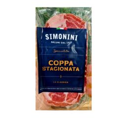 Thịt heo muối Coppa Stagionata Simonini sliced 80g