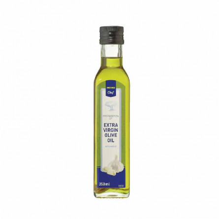 Dầu oliu vị tỏi - Metro Chef - Extra Virgin Olive Oil (With Garlic) 250ml