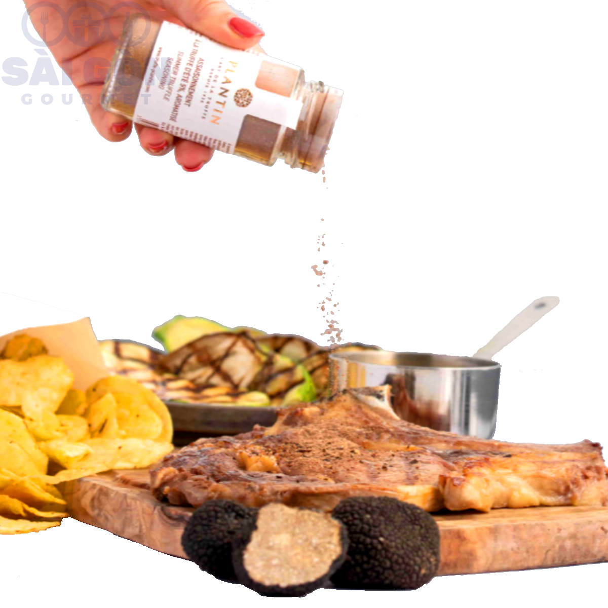 Gia Vị Hỗn Hợp Nấm Truffle Plantin - Summer Truffle Seasonning - 50G