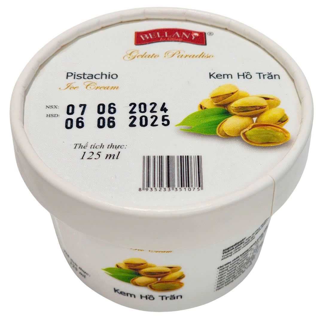 Kem Gelato Hồ Trăn / Pistachio Gelato 125ml
