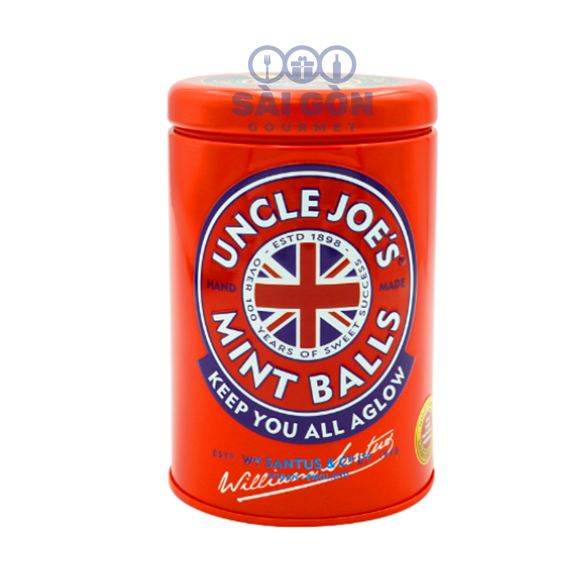 Kẹo Bạc Hà UNCLE JOE'S MINT BALLS 90g (Đỏ)