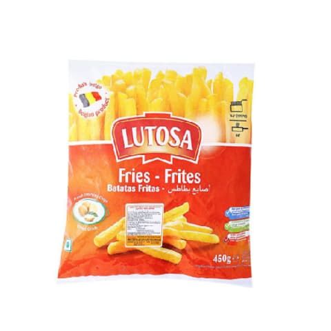 Khoai tây đông lạnh sợi lớn Potato Chips Lutosa 450g