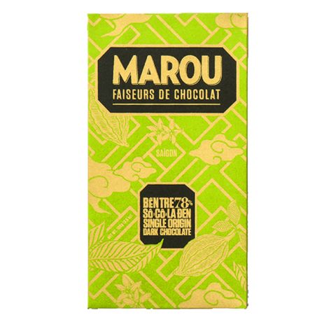 Sô cô la BẾN TRE 78% MAROU - 80G