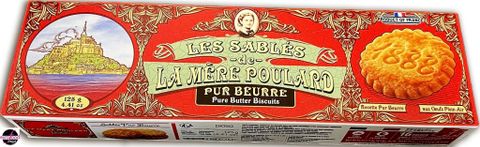 Bánh quy bơ - La Mère Poulard 135g - Pure Butter Large Biscuits