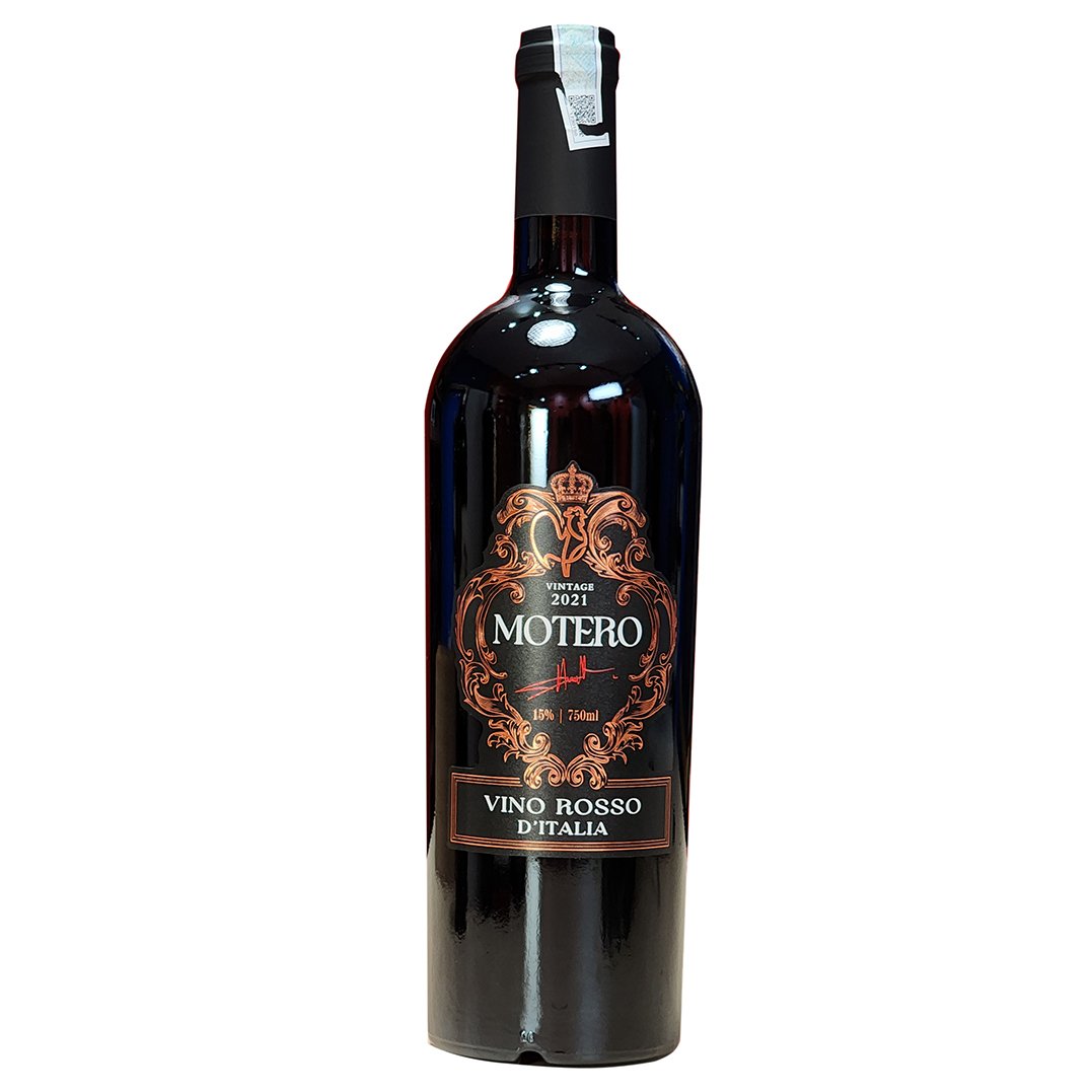 VANG ĐỎ ITALY MOTERO VINO ROSO 2021 - 750ml