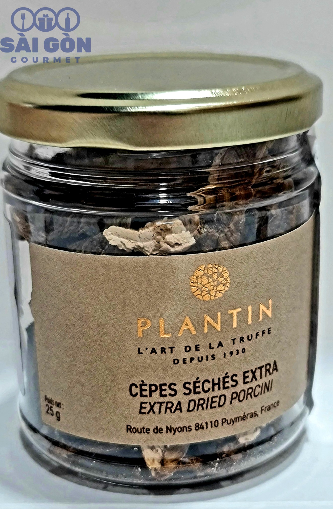 NẤM THÔNG KHÔ - DRIED PORCINI CEP XTRA (25G) - PLANTIN