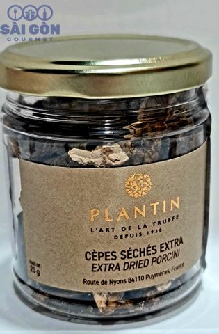 NẤM THÔNG KHÔ - DRIED PORCINI CEP XTRA (25G) - PLANTIN