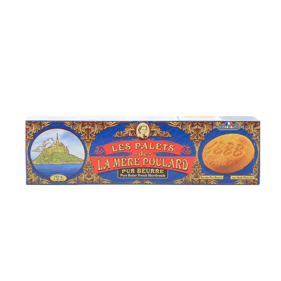 Bánh quy bơ - La Mère Poulard 125g - Pure Butter French Shortbreads 125g