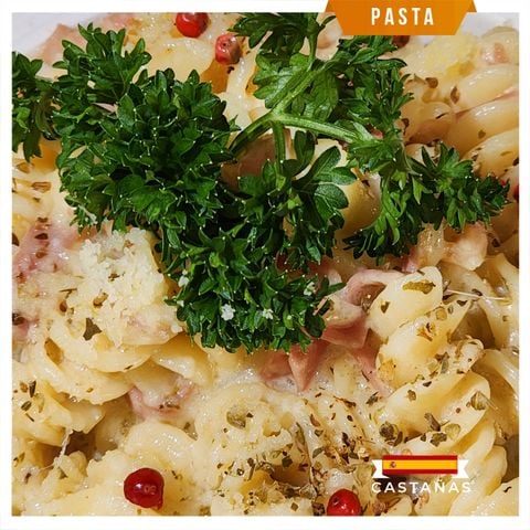 PASTA JAMBON CASTANAS