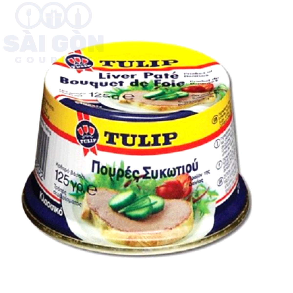 Pate heo hộp Tulip 125g