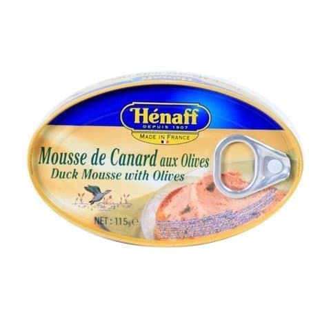 Pate vịt với dầu olive 115g (Henaff)