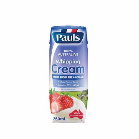 Kem sữa Pauls – Whipping Cream 35% UHT 250ml