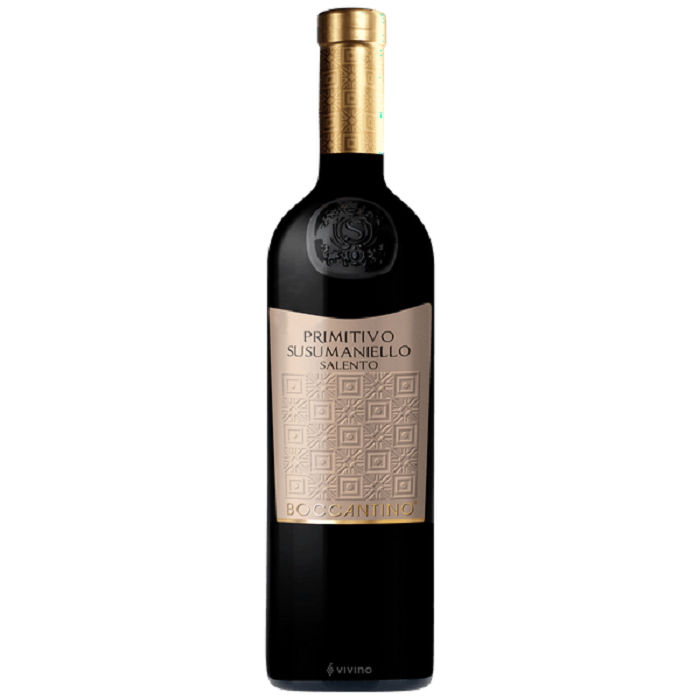 VANG ĐỎ ITALY -  BOCCANTINO PRIMITIVO SUSUMANIELLO 750ml