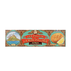 Bánh quy bơ vị chanh - La Mère Poulard 125g - Lemon French Shortbreads 125g