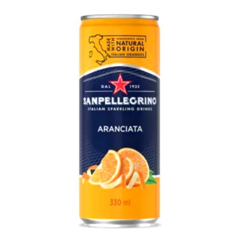 Nước cam có ga Sanpellegrino - Sparkling Aranciata 330ml