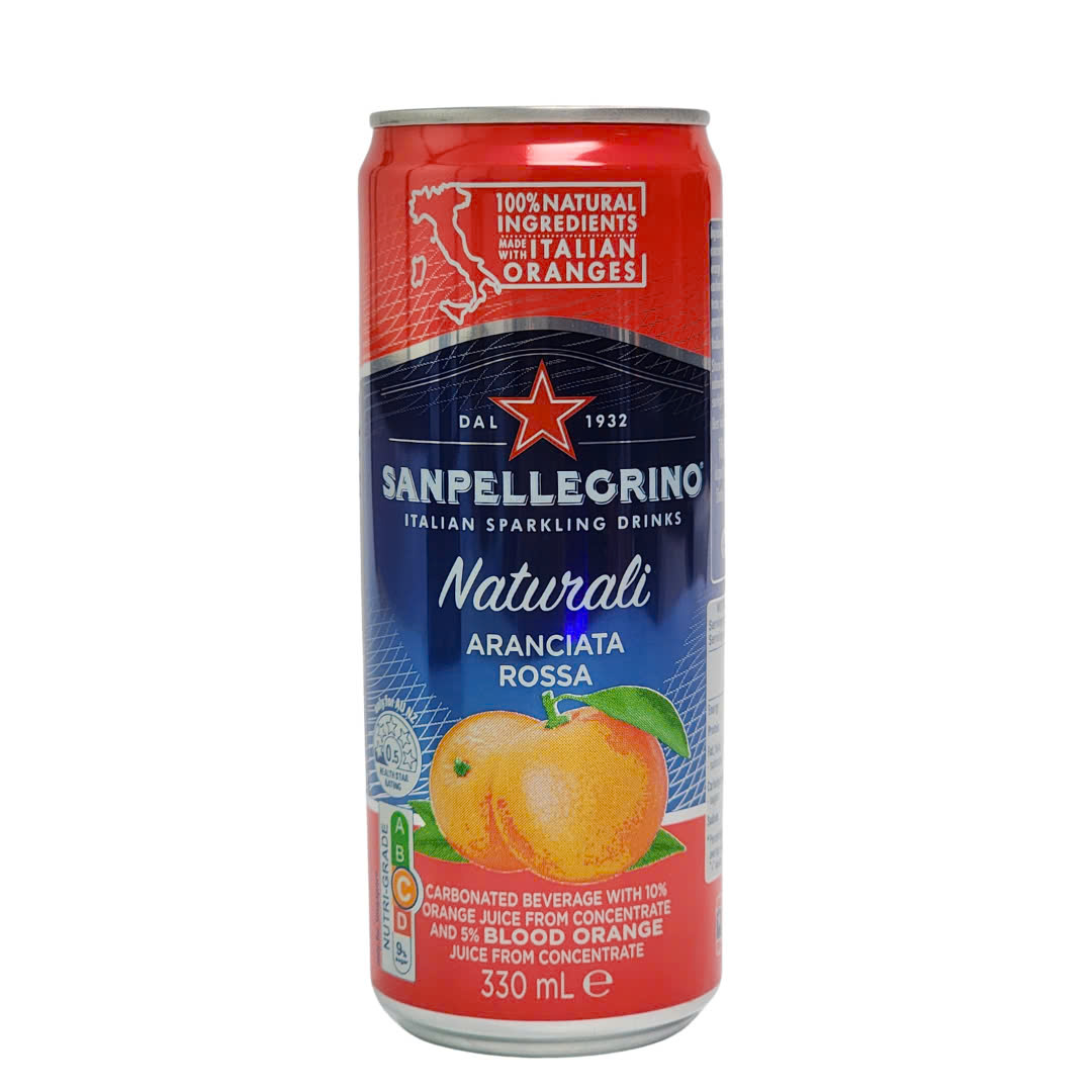 Nước cam hồng có ga San Pellegrino - Aranciata rossa 330ml