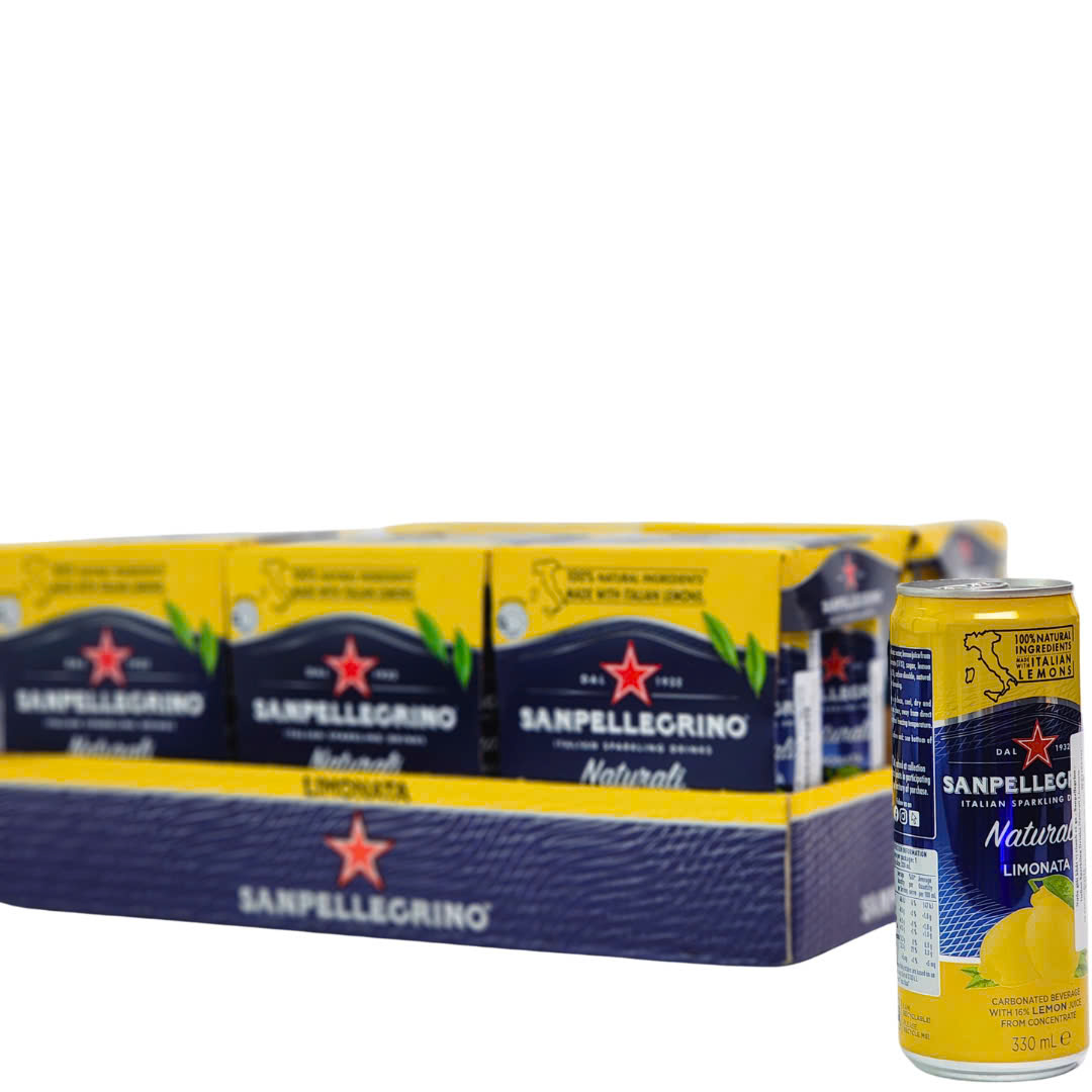 LIMONATE SAN PELLEGRINO THÙNG 24 LON/ 330ml