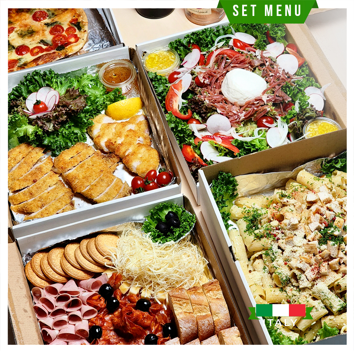 SET MENU TIỆC ITALY