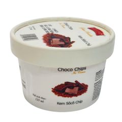 Kem Gelato Sô Cô Chíp/ Choco Chips Gelato 125ml