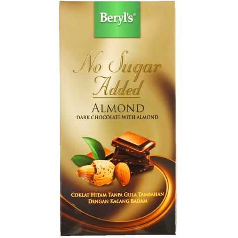 Chocolate Beryl's Hạnh Nhân không đường - 85gr