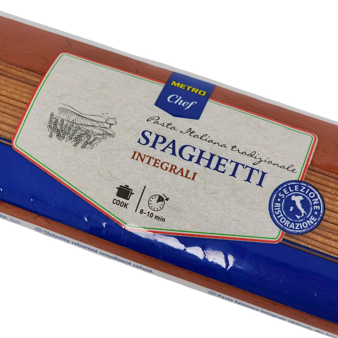 Mì sợi - Metro Chef - Spaghetti (Integrali) 500g