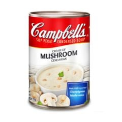 SOUP CAMPBELL'S CREAM OF MUSHROOM 298g - SÚP KEM NẤM