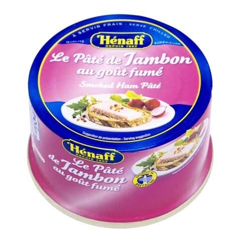 Thịt hộp vị xông khói Henaff 130g - Henaff smoked ham pate 130g