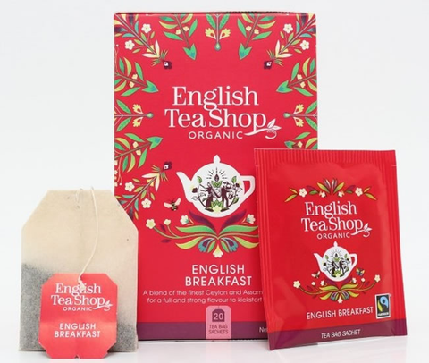 Trà Organic English Breakfast - English Tea Shop - 20 gói
