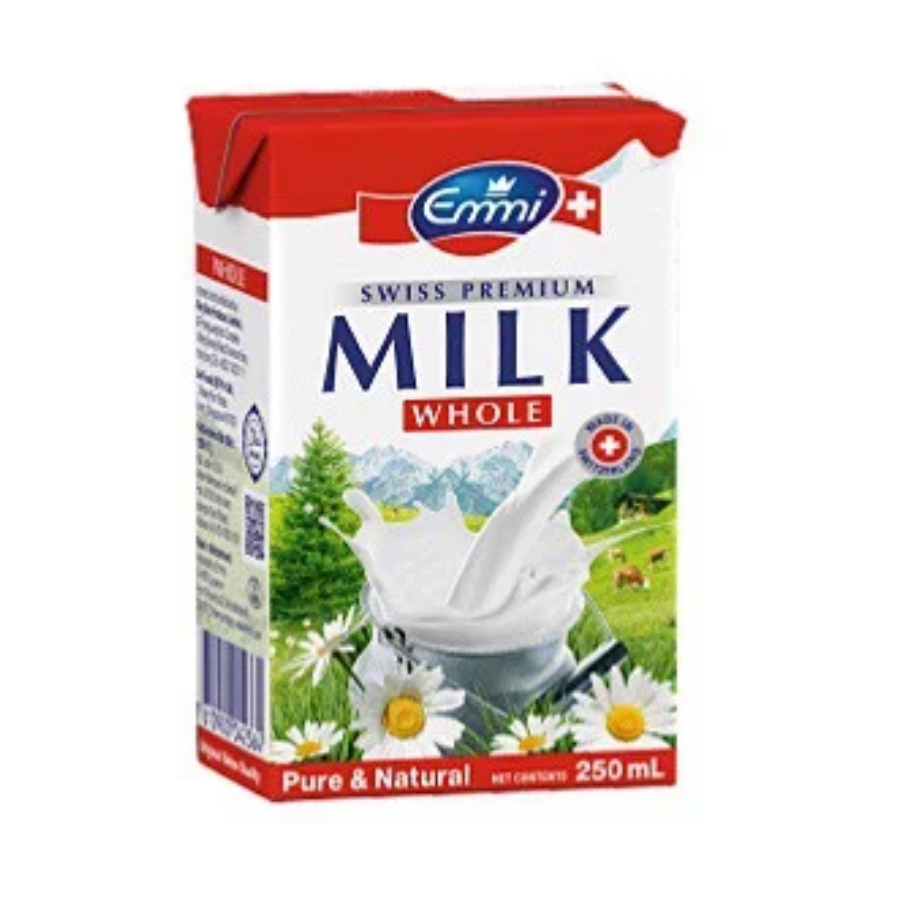 Sữa tươi tiệt trùng nguyên kem Emmi Swiss Premium Milk Whole 250ml